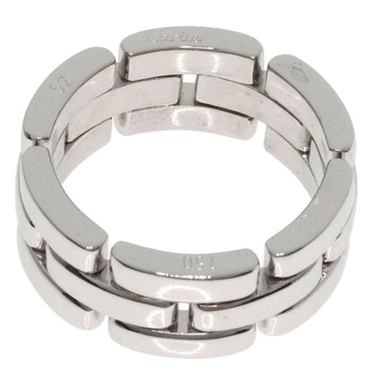 CARTIER   Ring PANTHERE 3 Row #52 K18 White Gold Ladies