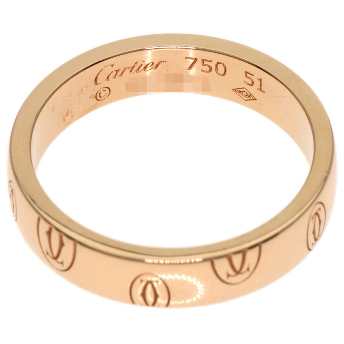 CARTIER   Ring Happy birthday # 51 K18 Pink Gold Ladies