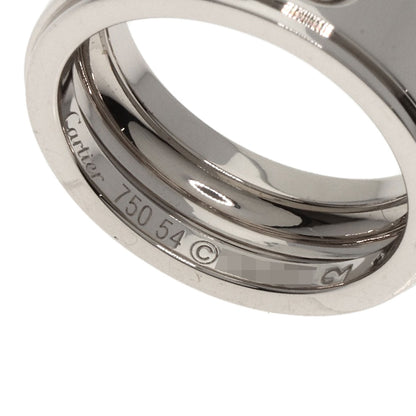CARTIER Fortune 1P Diamond #54 Ring K18 White Gold Ladies [Used]
