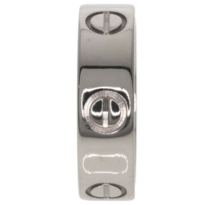 CARTIER love ring #51 Ring K18 White Gold Ladies [Used]
