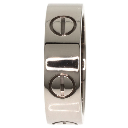 CARTIER love ring #49 Ring K18 White Gold Ladies [Used]
