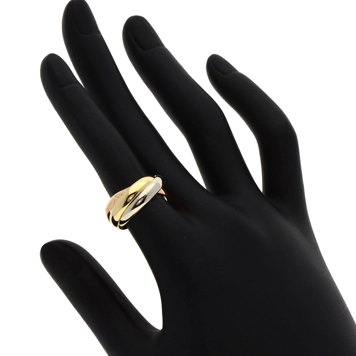 CARTIER Trinity #49 Ring K18 Yellow Gold K18 White GoldLadies [Used]