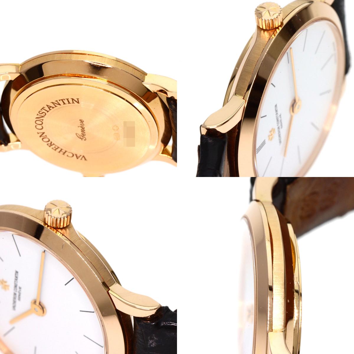 VACHERON CONSTANTIN Patrimony Watches 25093/000R-8741 K18 Pink Gold/Leather Ladies