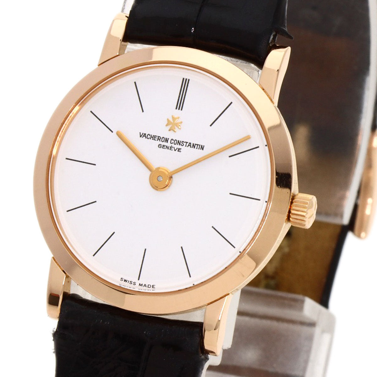 VACHERON CONSTANTIN Patrimony Watches 25093/000R-8741 K18 Pink Gold/Leather Ladies