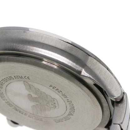 Emporio Armani Round face Watches AR-2434 Stainless Steel/Stainless Steel mens