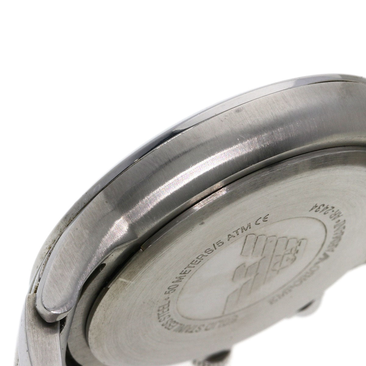 Emporio Armani Round face Watches AR-2434 Stainless Steel/Stainless Steel mens