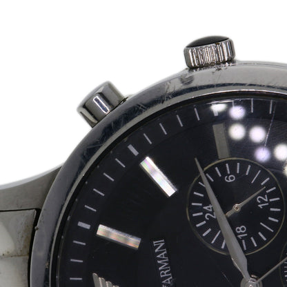 Emporio Armani Round face Watches AR-2434 Stainless Steel/Stainless Steel mens