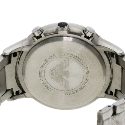 Emporio Armani Round face Watches AR-2434 Stainless Steel/Stainless Steel mens