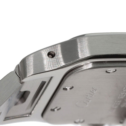 CARTIER Santosgalbe SM Watches W20056D6 Stainless Steel/Stainless Steel Ladies