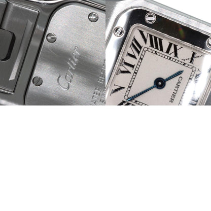 CARTIER Santosgalbe SM Watches W20056D6 Stainless Steel/Stainless Steel Ladies