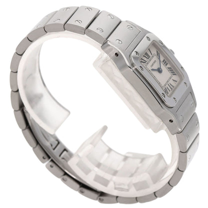 CARTIER Santosgalbe SM Watches W20056D6 Stainless Steel/Stainless Steel Ladies