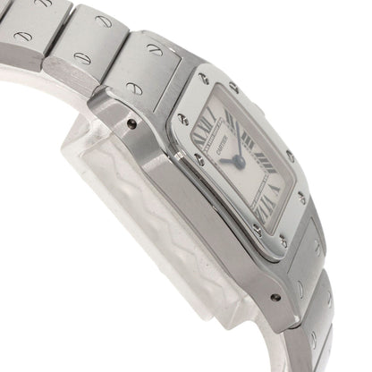 CARTIER Santosgalbe SM Watches W20056D6 Stainless Steel/Stainless Steel Ladies
