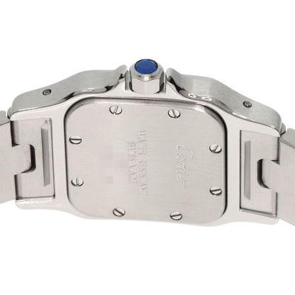 CARTIER Santosgalbe SM Watches W20056D6 Stainless Steel/Stainless Steel Ladies