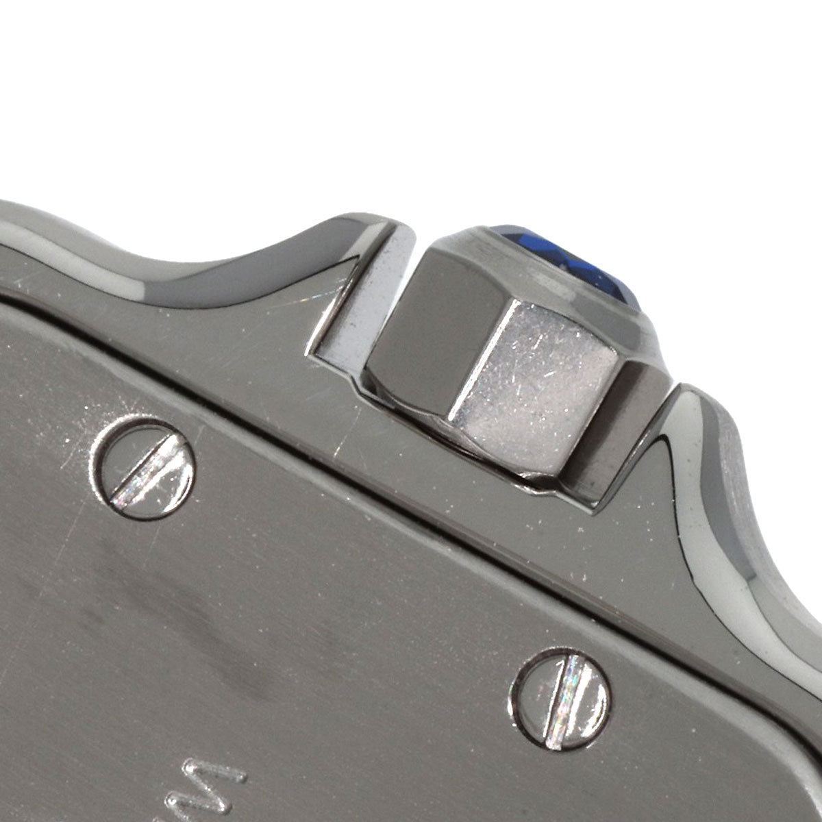 CARTIER Santosgalbe SM Watches W20056D6 Stainless Steel/Stainless Steel Ladies