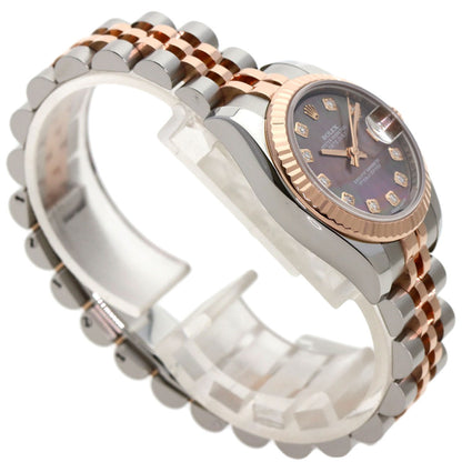 ROLEX DATEJUST 10P Diamond Watches 179171NG Stainless Steel/SSxK18PG Ladies
