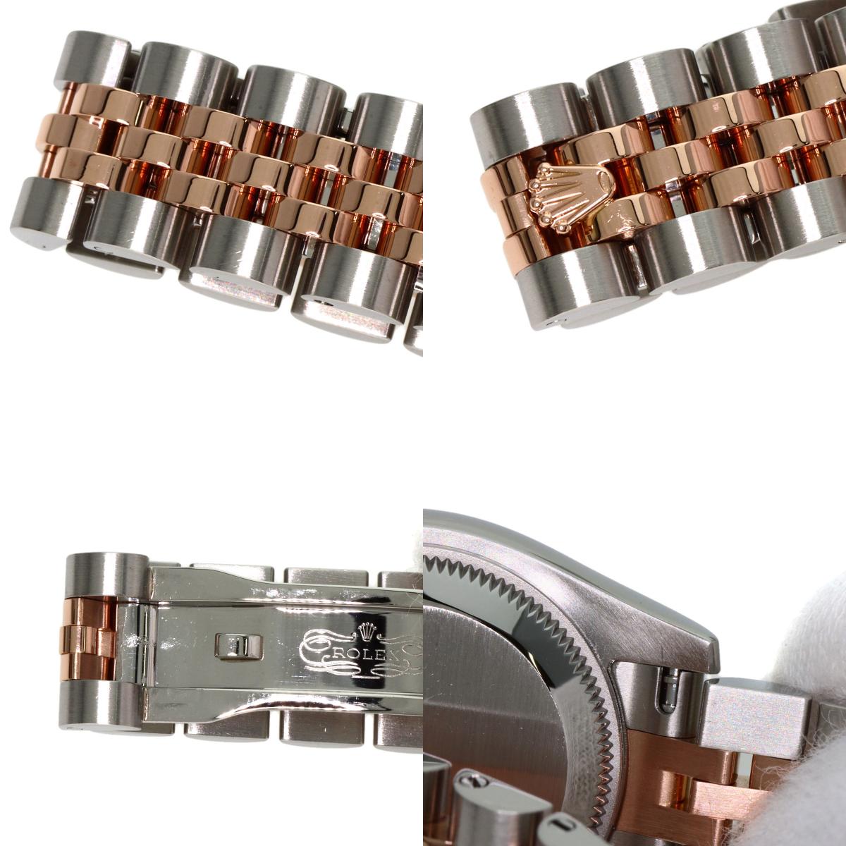 ROLEX DATEJUST 10P Diamond Watches 179171NG Stainless Steel/SSxK18PG Ladies