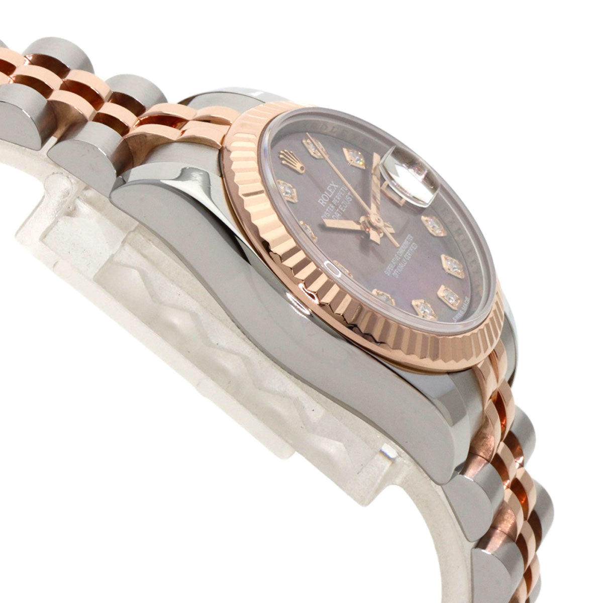 ROLEX DATEJUST 10P Diamond Watches 179171NG Stainless Steel/SSxK18PG Ladies