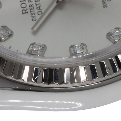 ROLEX DATEJUST 10P Diamond Watches 16234G Stainless Steel/Stainless Steel mens