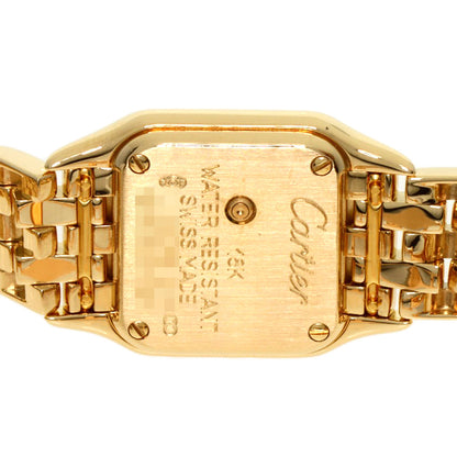 CARTIER Mini PANTHERE Double Bezel Diamond Watches WF3164FR K18 Yellow Gold/18K Yellow Gold Ladies