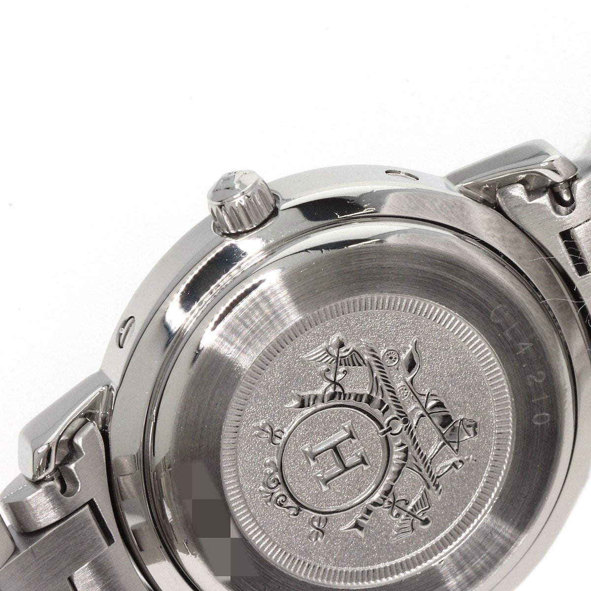 HERMES Clipper Watches CL4.210 Stainless Steel/Stainless Steel Ladies