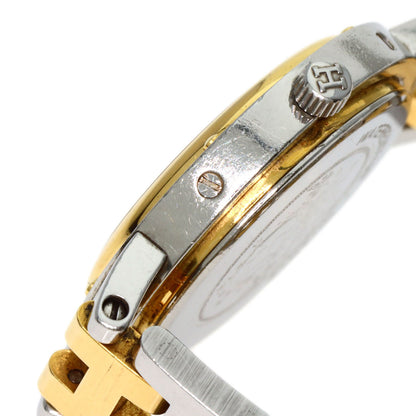 HERMES Clipper Old Belt Watches Stainless Steel/SSxGP Ladies