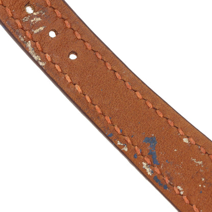 HERMES H watch mini Watches HH1.101 PGP/Leather Ladies