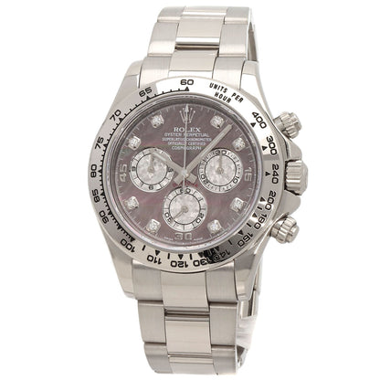 ROLEX Cosmograph Daytona 8P Diamond Watches 116509NG K18 White Gold/K18 White Gold mens