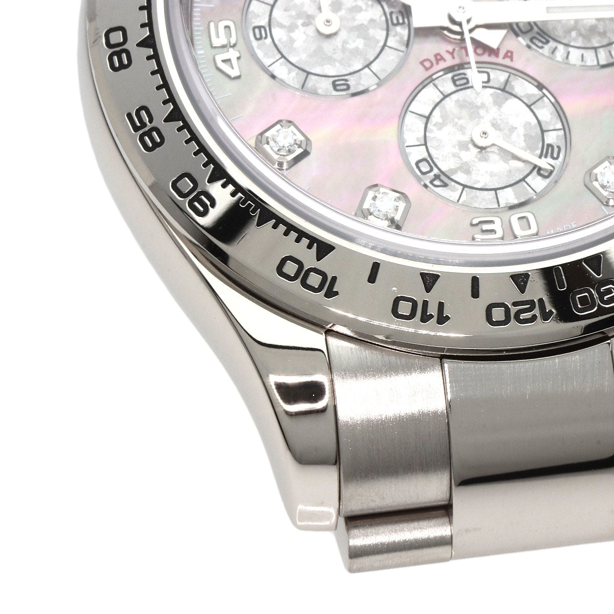 ROLEX Cosmograph Daytona 8P Diamond Watches 116509NG K18 White Gold/K18 White Gold mens