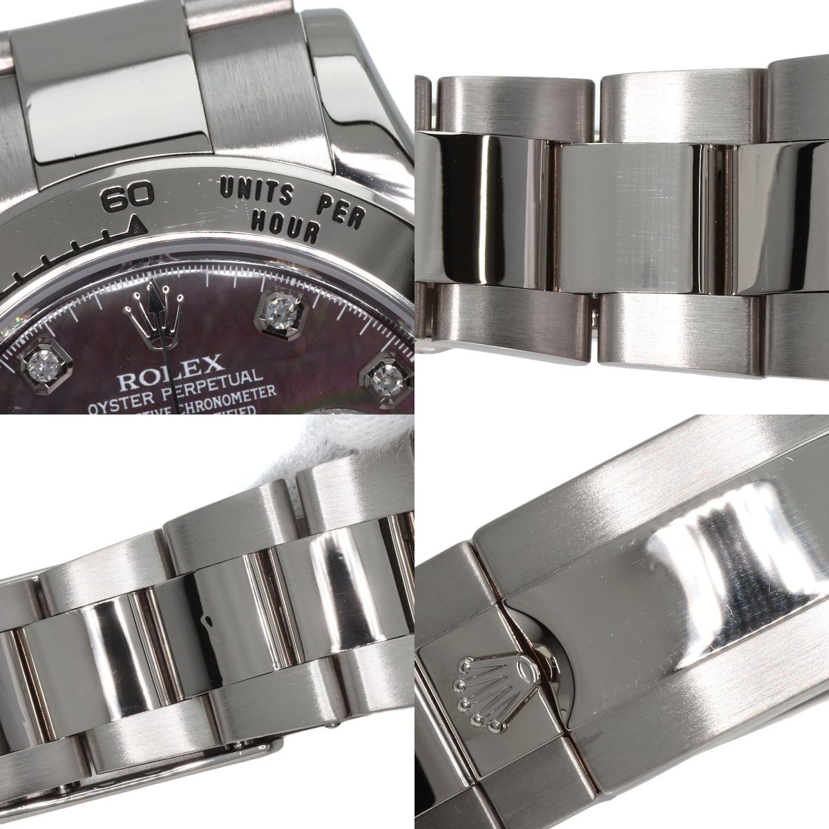 ROLEX Cosmograph Daytona 8P Diamond Watches 116509NG K18 White Gold/K18 White Gold mens