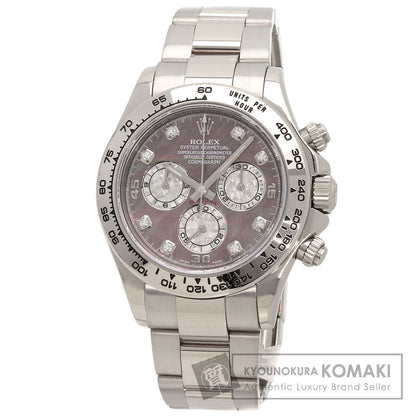 ROLEX Cosmograph Daytona 8P Diamond Watches 116509NG K18 White Gold/K18 White Gold mens