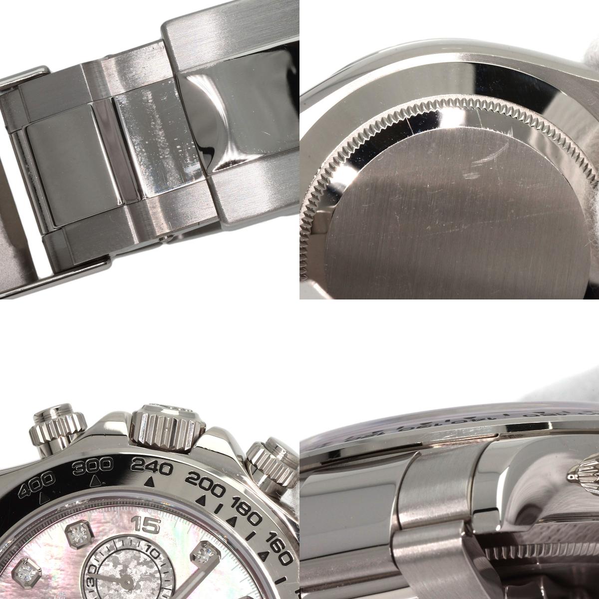 ROLEX Cosmograph Daytona 8P Diamond Watches 116509NG K18 White Gold/K18 White Gold mens