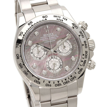 ROLEX Cosmograph Daytona 8P Diamond Watches 116509NG K18 White Gold/K18 White Gold mens