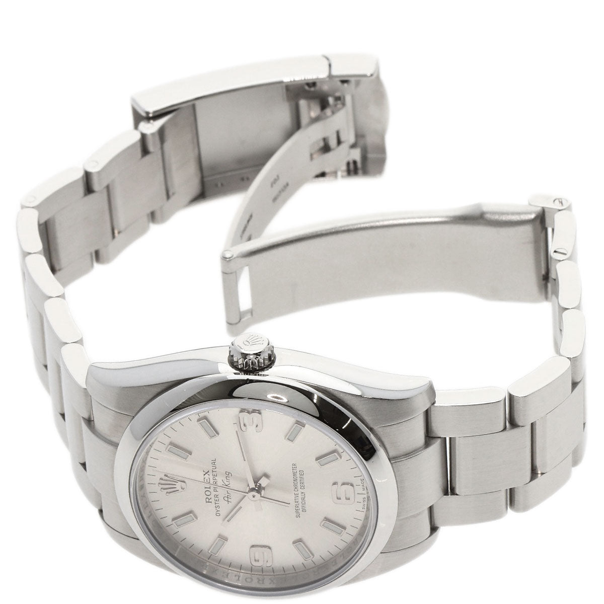 ROLEX Air king Watches 114200 Stainless Steel/Stainless Steel mens