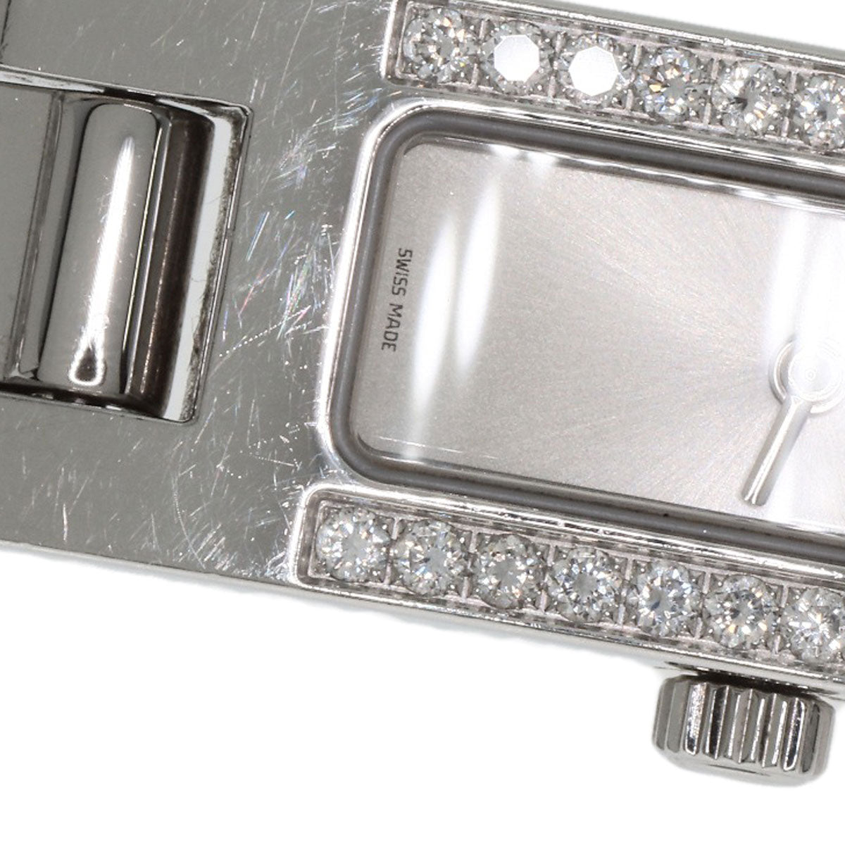 GUCCI DiamondBezel Watches 3900L Stainless Steel/Stainless Steel Ladies