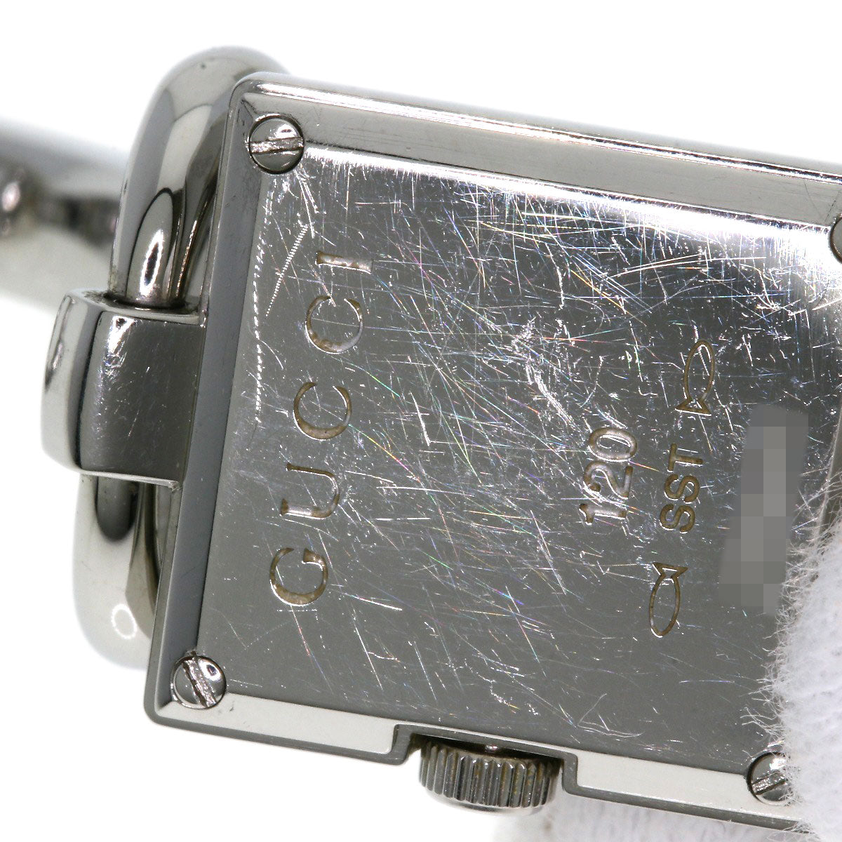 GUCCI Tornavoni 4P Diamond Watches 120 Stainless Steel/Stainless Steel Ladies