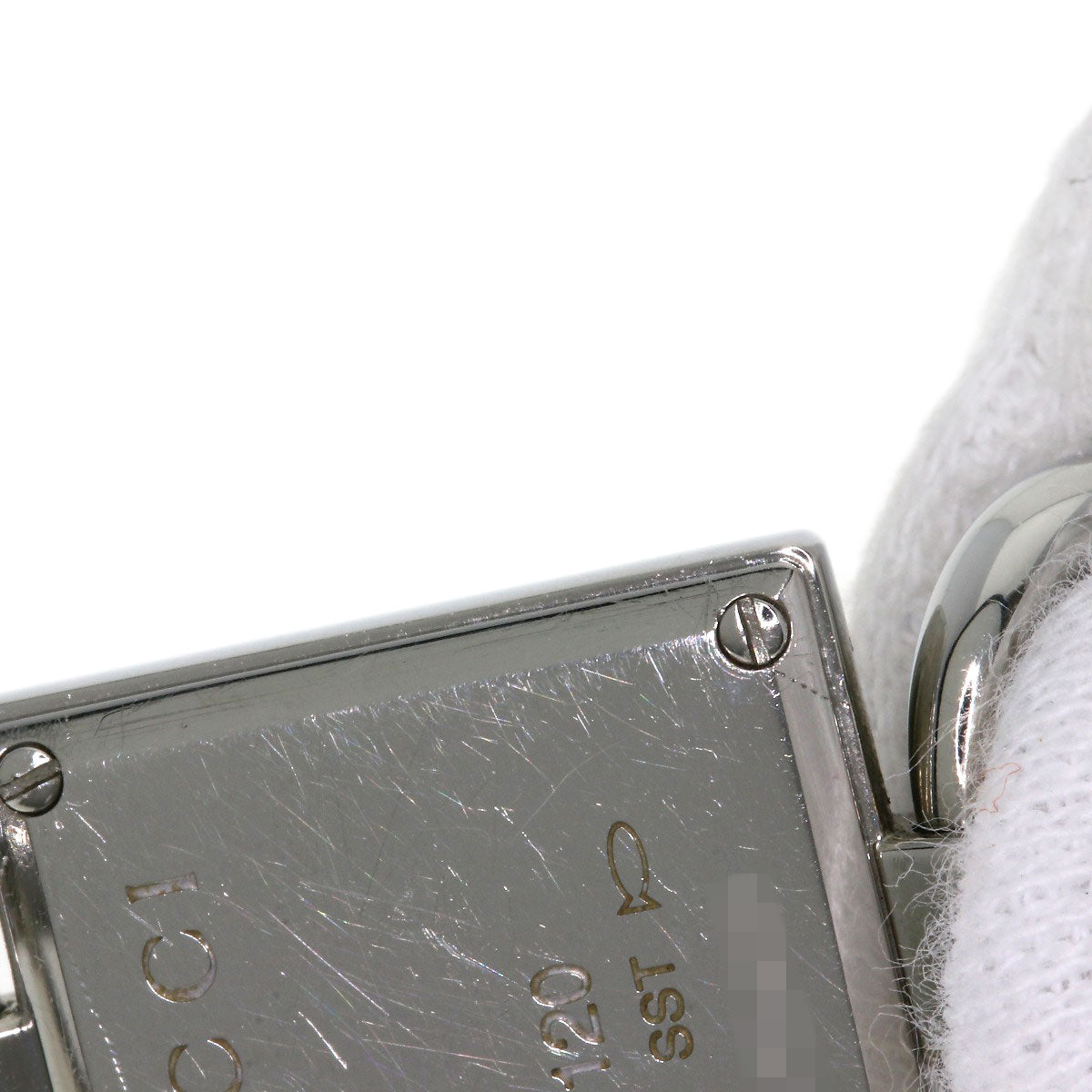 GUCCI Tornavoni 4P Diamond Watches 120 Stainless Steel/Stainless Steel Ladies