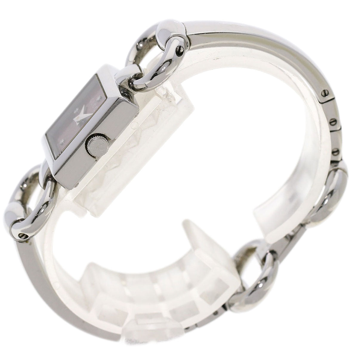 GUCCI Tornavoni 4P Diamond Watches 120 Stainless Steel/Stainless Steel Ladies