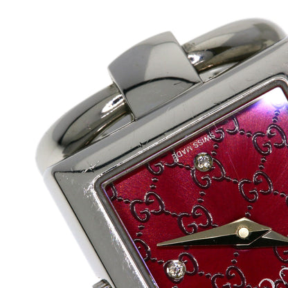 GUCCI Tornavoni 4P Diamond Watches 120 Stainless Steel/Stainless Steel Ladies