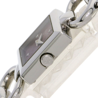 GUCCI Tornavoni 4P Diamond Watches 120 Stainless Steel/Stainless Steel Ladies