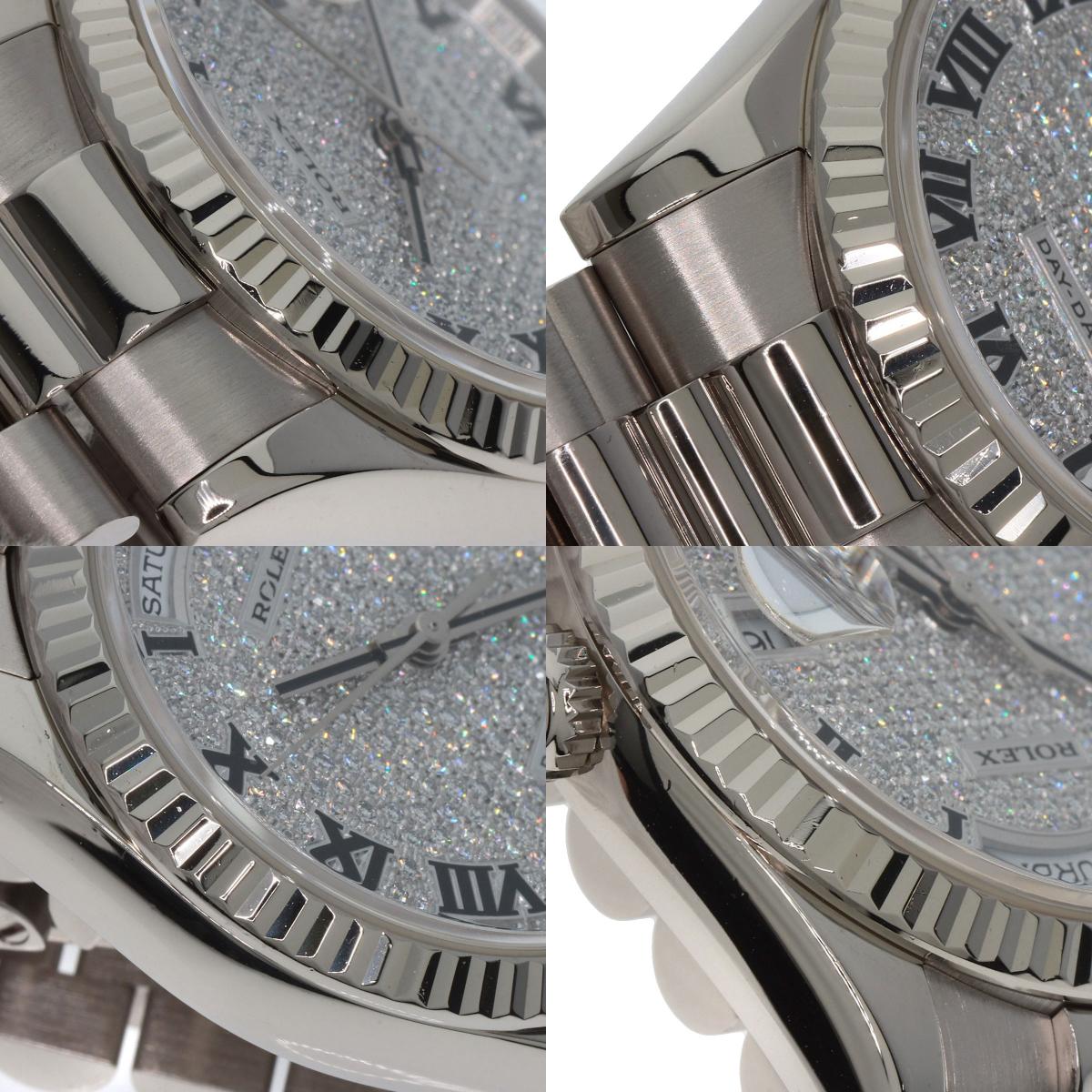 ROLEX Day-Date Matsuzakaya 400th Anniversary Model Limited to 30 pieces Watches 118239 K18 White Gold/K18 White Gold mens