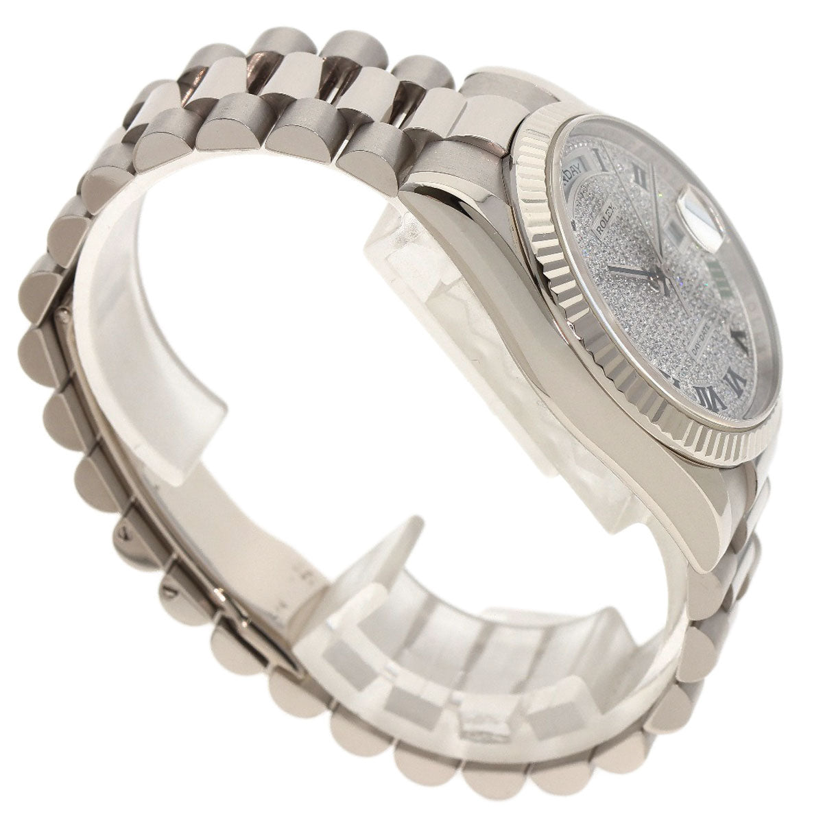 ROLEX Day-Date Matsuzakaya 400th Anniversary Model Limited to 30 pieces Watches 118239 K18 White Gold/K18 White Gold mens