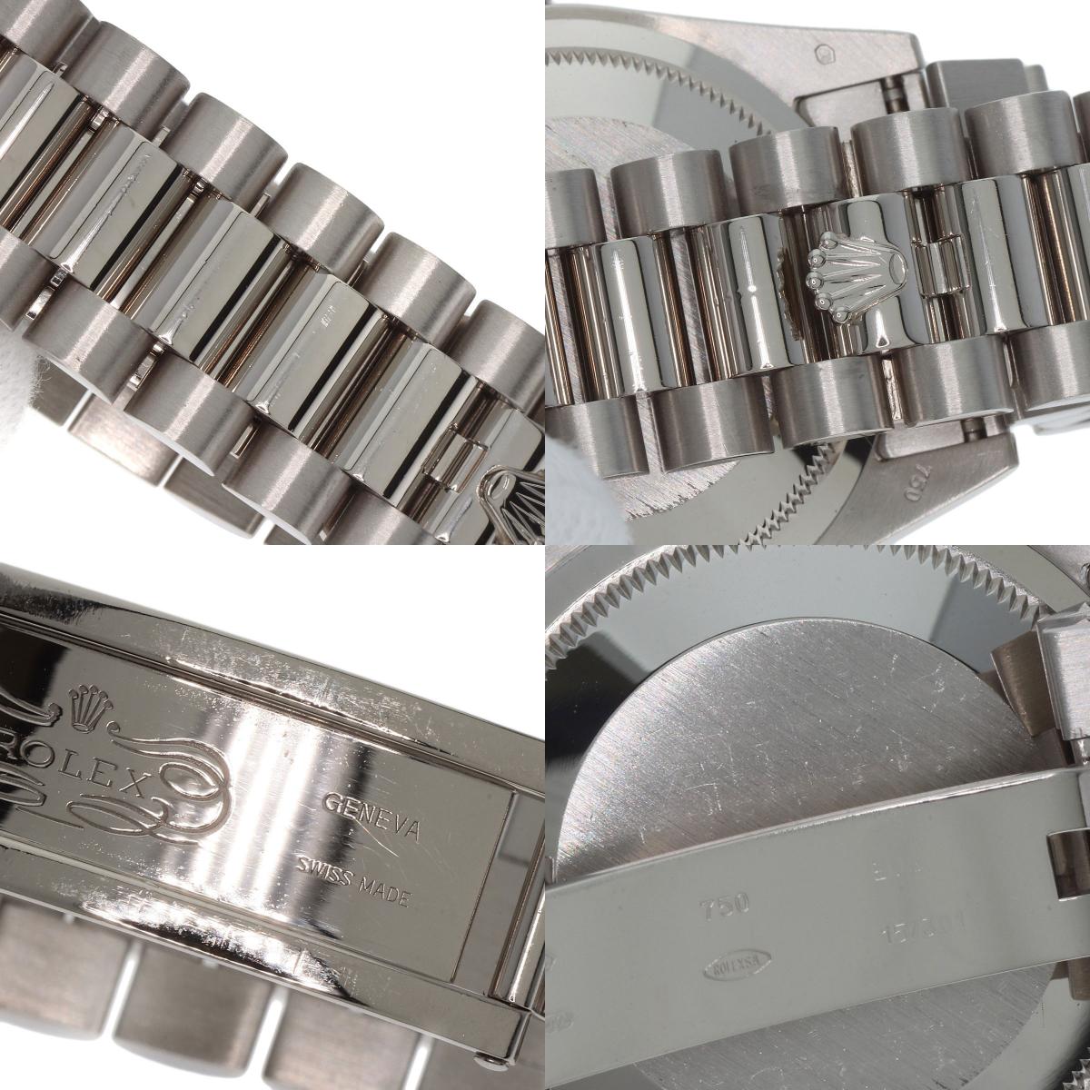 ROLEX Day-Date Matsuzakaya 400th Anniversary Model Limited to 30 pieces Watches 118239 K18 White Gold/K18 White Gold mens