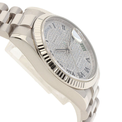 ROLEX Day-Date Matsuzakaya 400th Anniversary Model Limited to 30 pieces Watches 118239 K18 White Gold/K18 White Gold mens