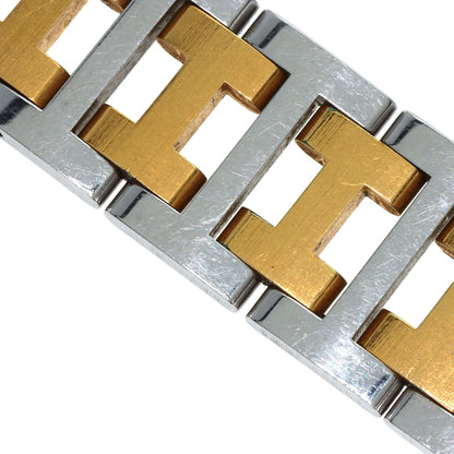 HERMES Clipper Watches Stainless Steel/SSxGP Ladies