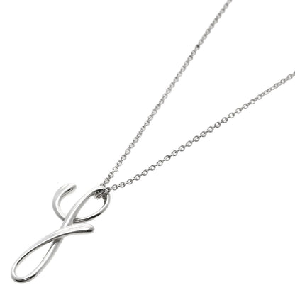 TIFFANY&Co. Initial Y Necklace Silver Ladies [Used]