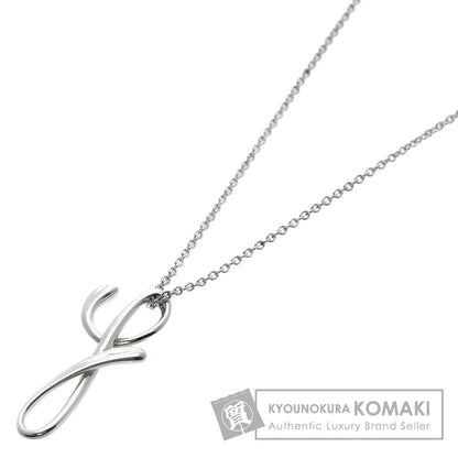 TIFFANY&Co. Initial Y Necklace Silver Ladies [Used]