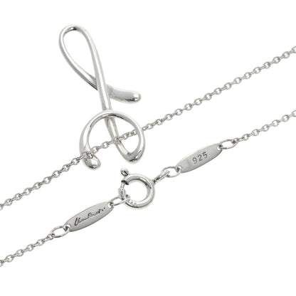 TIFFANY&Co. Initial Y Necklace Silver Ladies [Used]