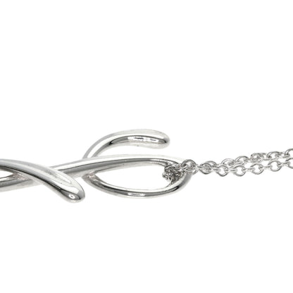 TIFFANY&Co. Initial Y Necklace Silver Ladies [Used]