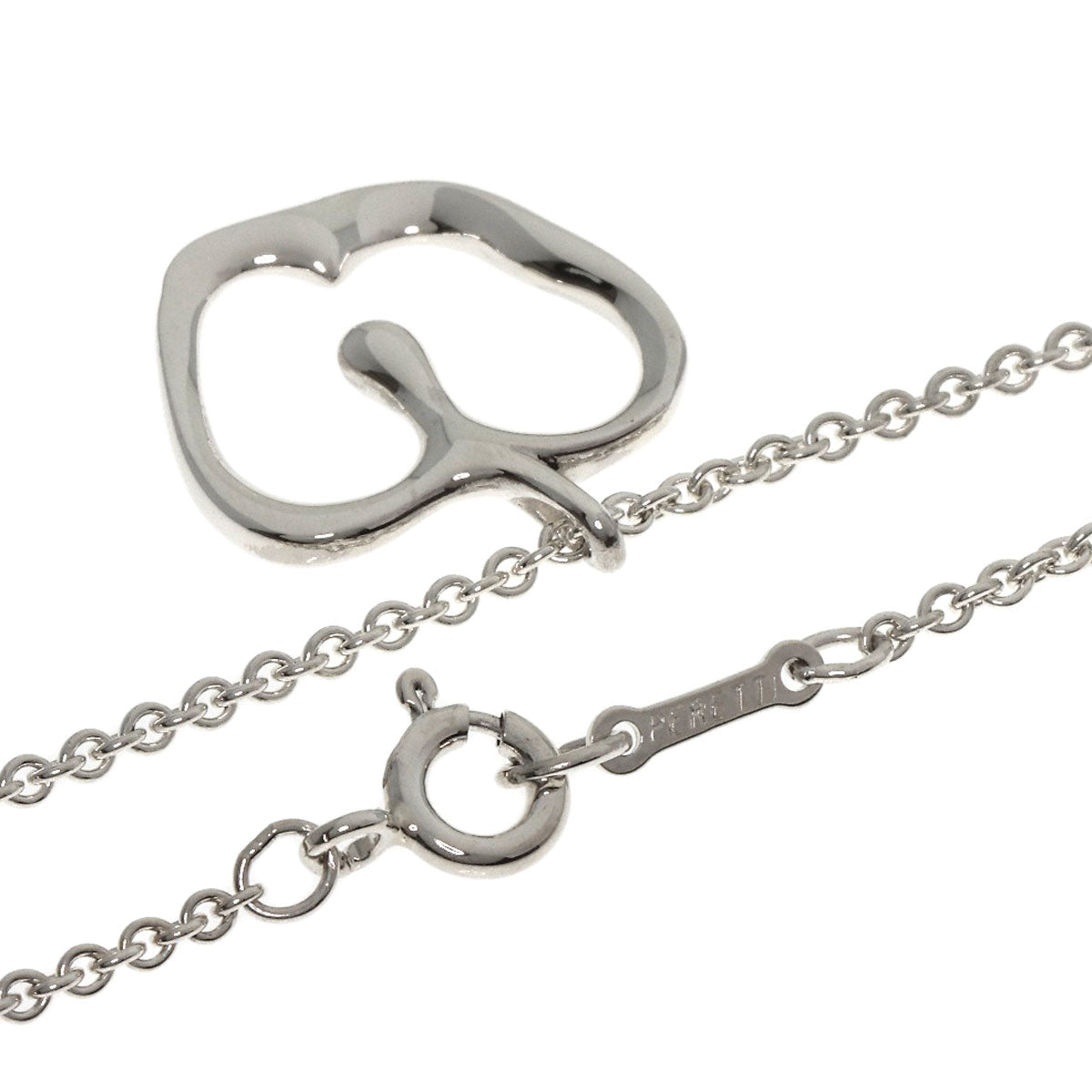 TIFFANY&Co. Apple Necklace Silver Ladies [Used]