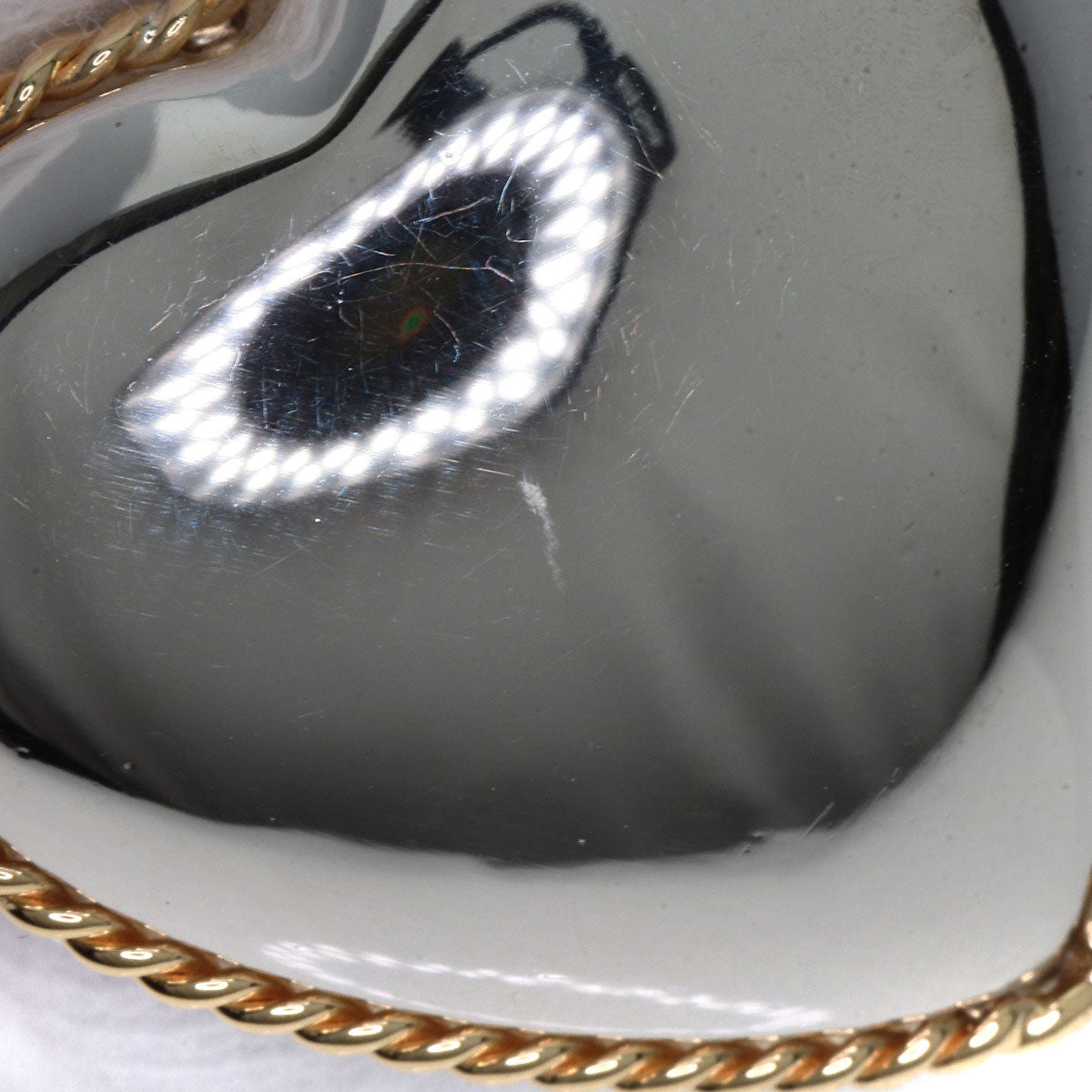 TIFFANY&Co. heart Brooch Silver 18K Yellow GoldLadies [Used]